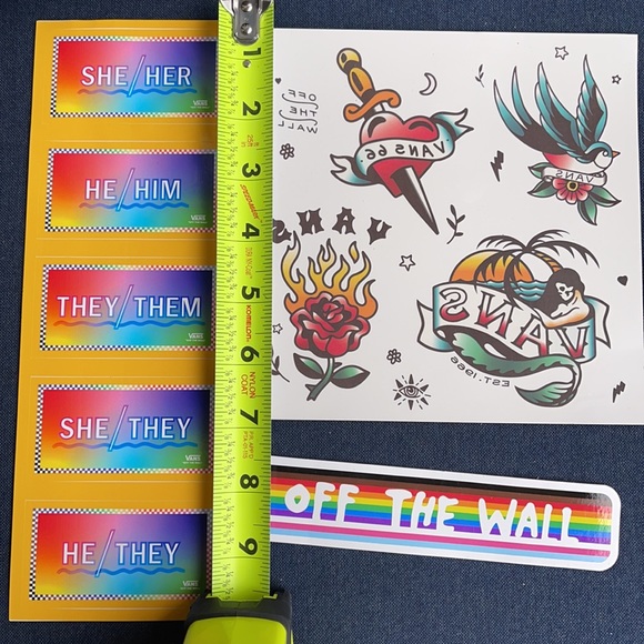Vans Stickers, Fake Tattoo - Picture 10 of 10